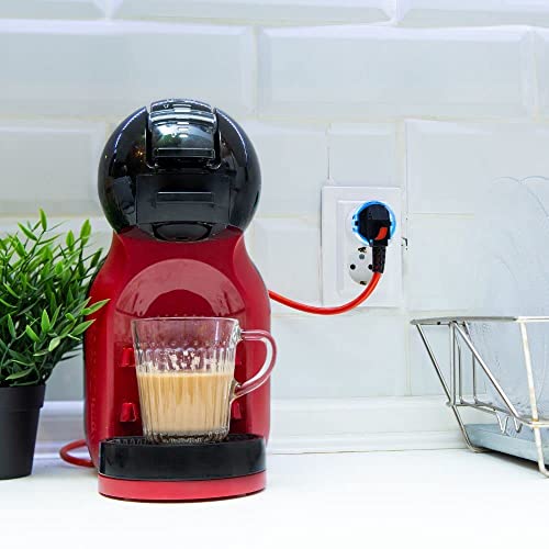 Shelly Plus Plug S, confezione doppia, presa intelligente, funziona con Alexa & Google Home, programmabile con controllo vocale, Bluetooth; dispositivo Wi-Fi per l'automazione dei dispositivi, nero