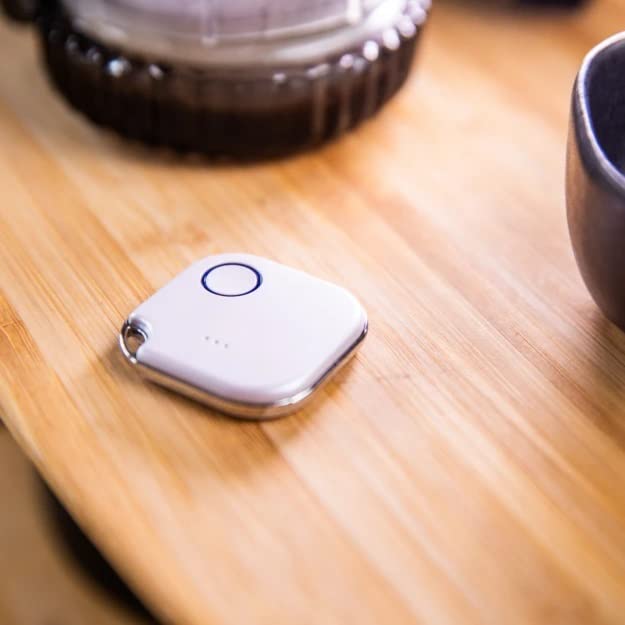 Shelly BLU Button1 | Confezione da 2 | Pulsante di azione e di attivazione delle scene controllato Bluetooth | Automazione domestica | App iOS Android | Lunga durata della batteria | Indicatore LED |