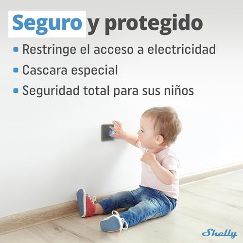 Shelly Plus Plug S, confezione doppia, presa intelligente, funziona con Alexa & Google Home, programmabile con controllo vocale, Bluetooth; dispositivo Wi-Fi per l'automazione dei dispositivi, nero