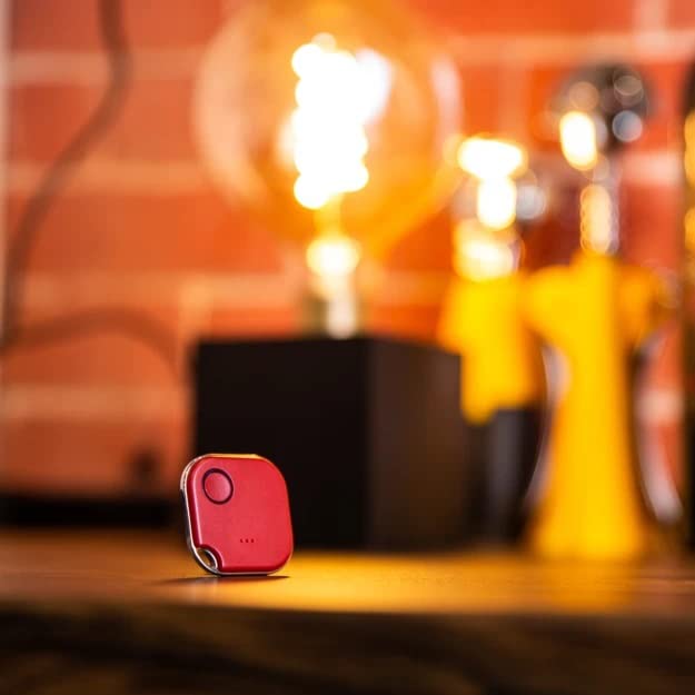 Shelly BLU Button1 | Confezione da 2 | Pulsante di azione e di attivazione delle scene controllato Bluetooth | Automazione domestica | App iOS Android | Lunga durata della batteria | Indicatore LED |