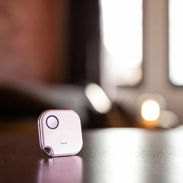 Shelly BLU Button1 | Confezione da 2 | Pulsante di azione e di attivazione delle scene controllato Bluetooth | Automazione domestica | App iOS Android | Lunga durata della batteria | Indicatore LED |