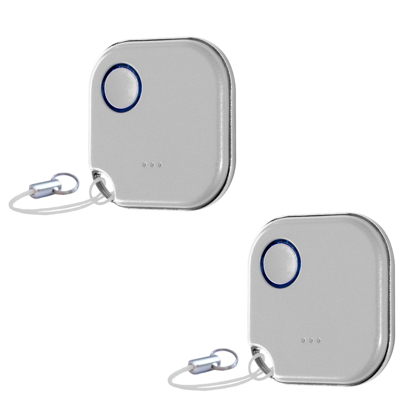 Shelly BLU Button1 | Confezione da 2 | Pulsante di azione e di attivazione delle scene controllato Bluetooth | Automazione domestica | App iOS Android | Lunga durata della batteria | Indicatore LED |