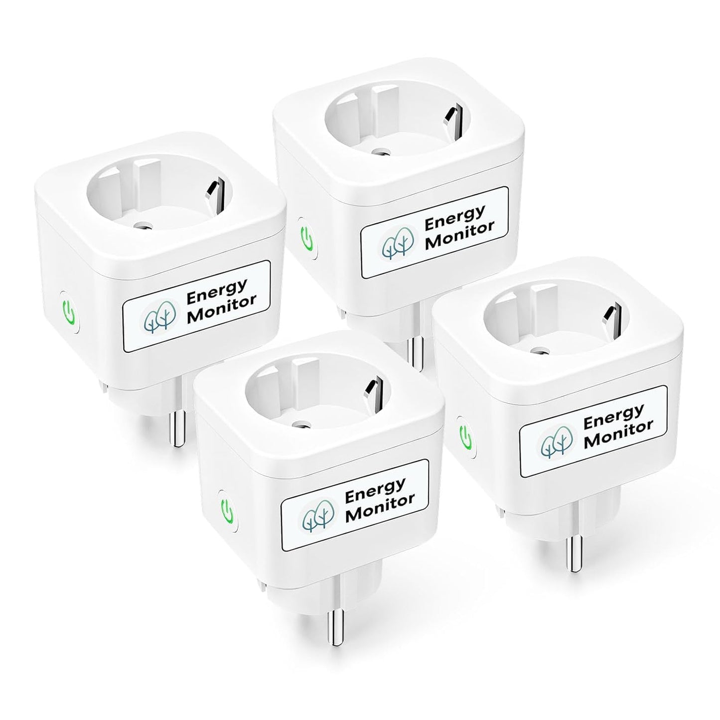 Meross Presa Smart WiFi, Presa Intelligente Italiana, Smart Plug con Monitoraggio Energia 16A 3840W, Funzione Timer, Compatibile con Amazon Alexa, SmartThings, Google Assistant, APP Controllo Remoto