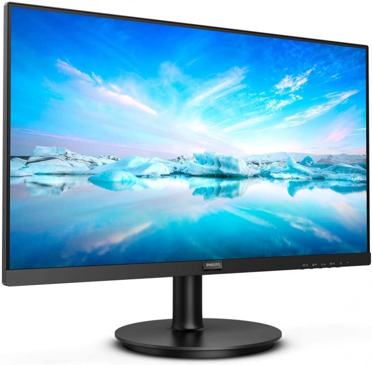 Philips Monitor 24" Full Hd Led V Line Nero Vga Hdmi 241V8L Schermo Piatto