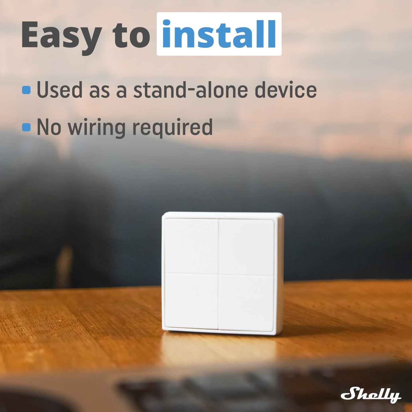 shelly Adattatore per interruttore a parete Shelly Gira e Merten - Shelly Wall Switch Adapter Gira and Merten