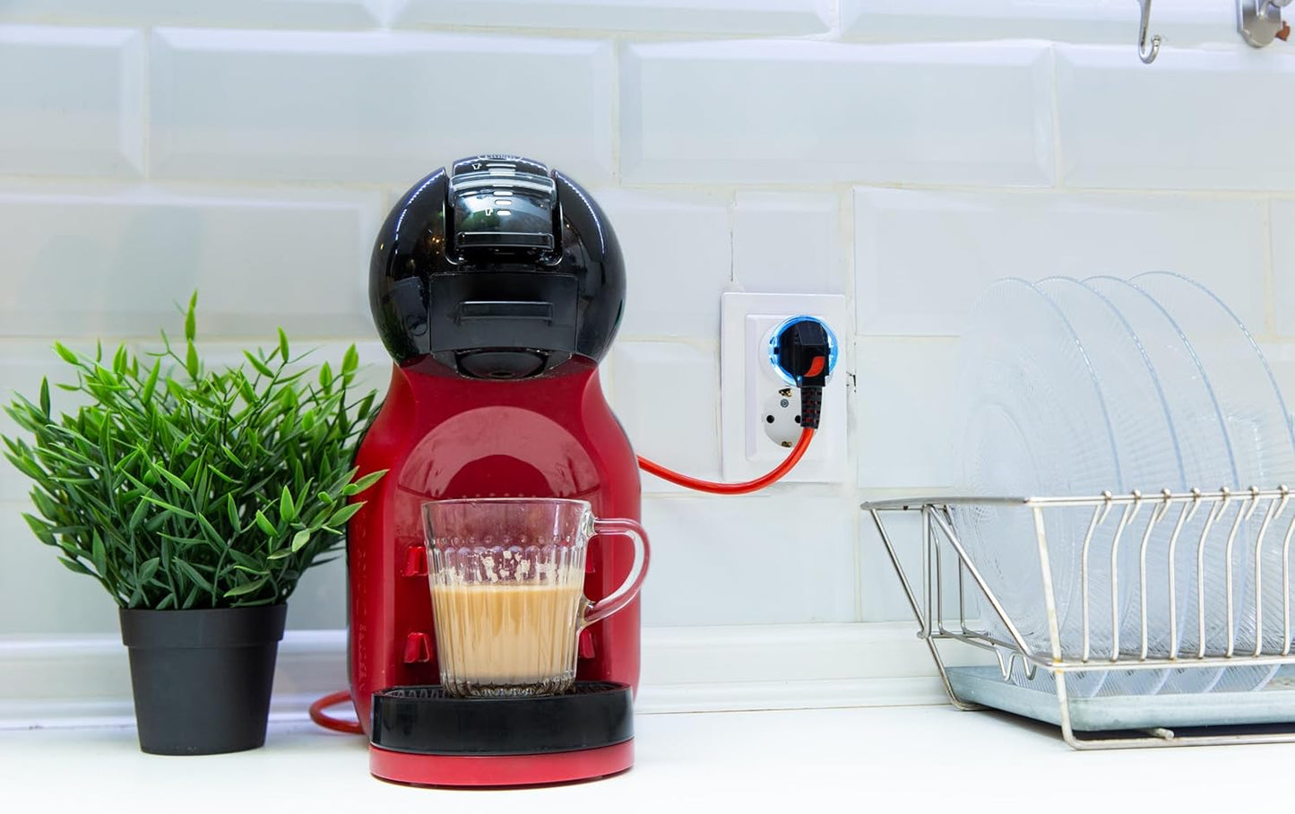 Shelly Presa Wi-Fi Plus Plug S, 12A, funzione di misurazione, 3 pezzi
