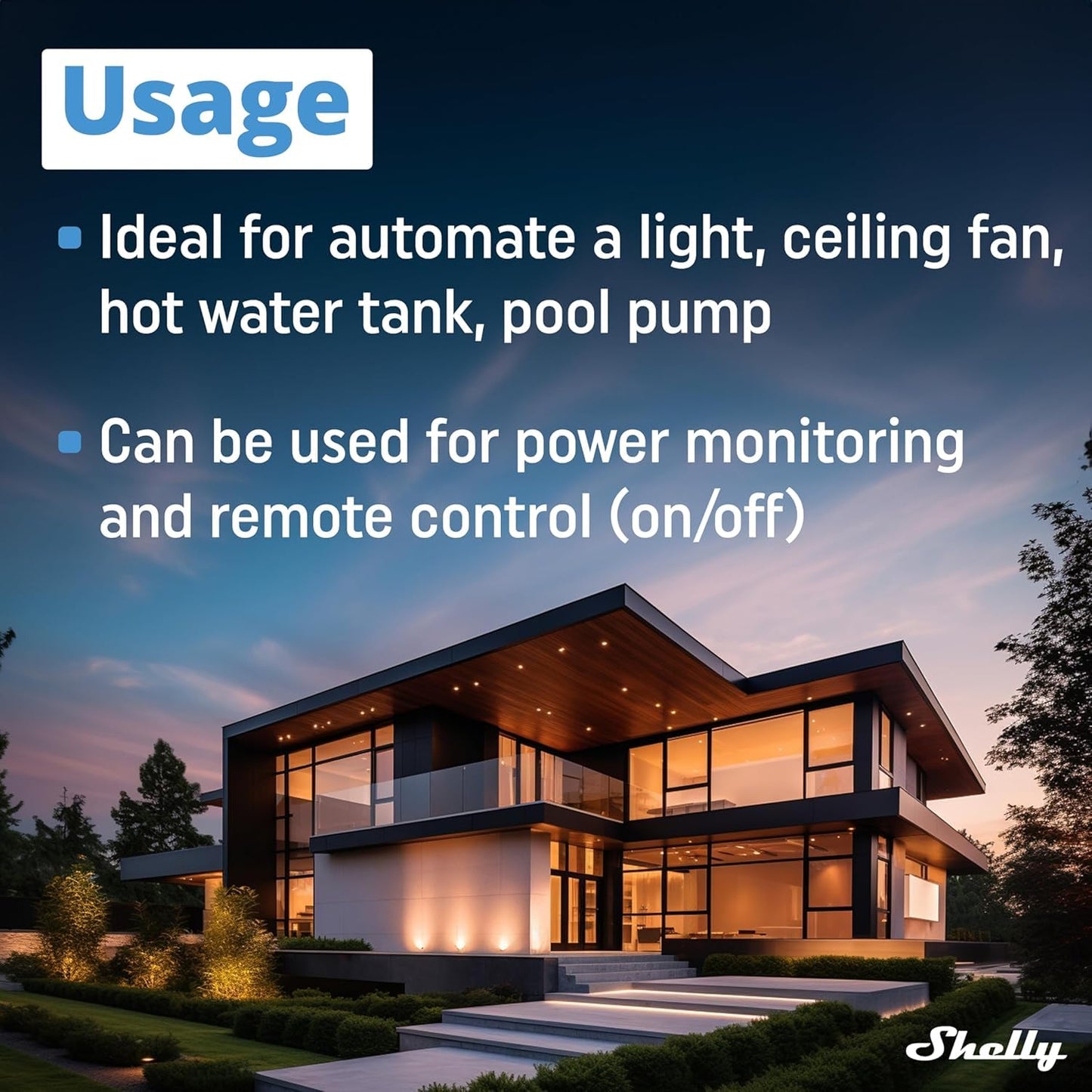 Shelly Wave 1, Interruttore Smart Relay Z-Wave con Contatti Puliti, 16A, Controllo Remoto per Luci e Porta del Garage, Basso Consumo Energetico, Ripetitore di Rete, Alta Affidabilità, SmartStart
