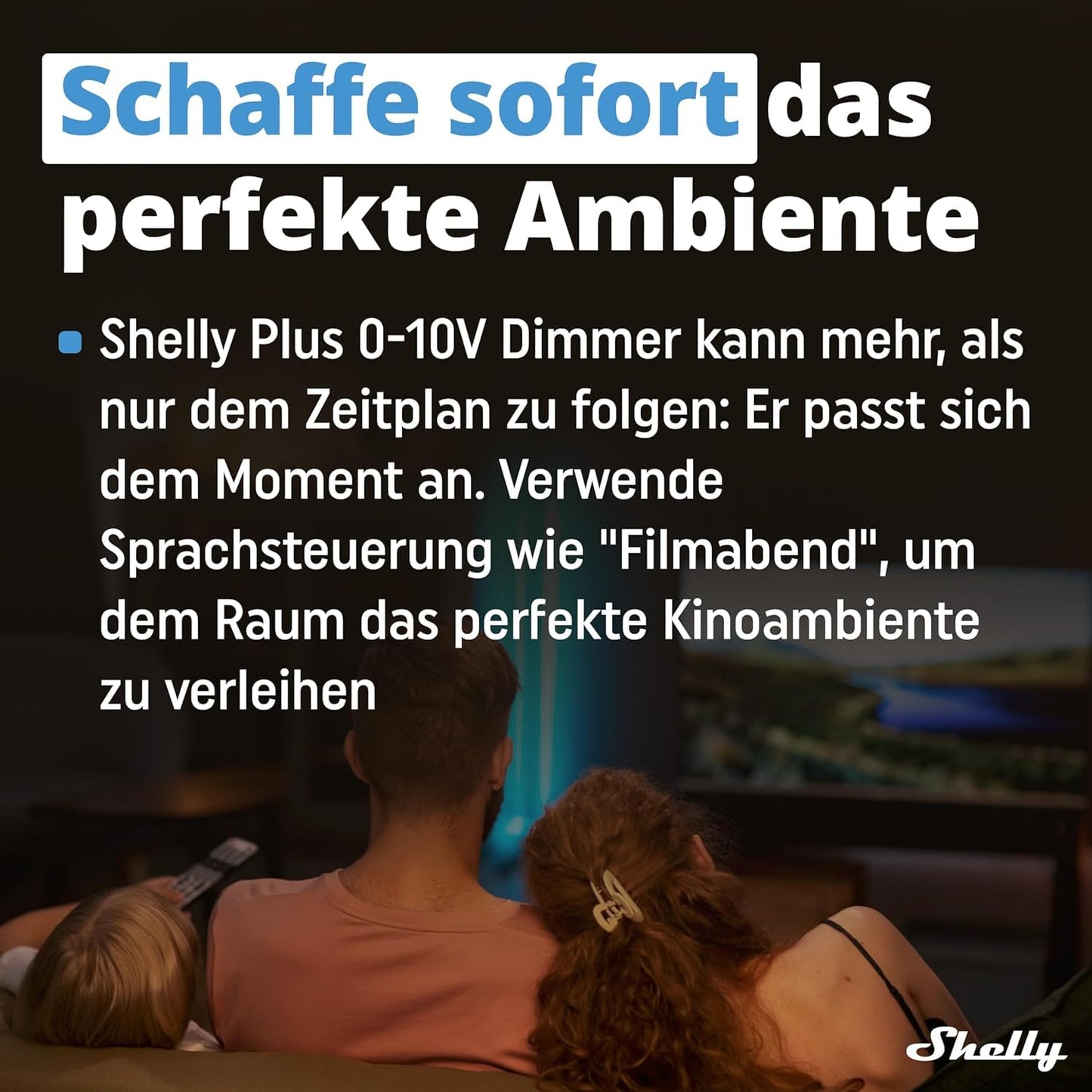 Shelly Plus 0-10 V Dimmer | Confezione da 2 | Wi-Fi e Bluetooth Smart Dimming Controller | Home Automation | App iOS Android | Nessun hub richiesto | Compatibile con Alexa e Google Home | Smart Scenes