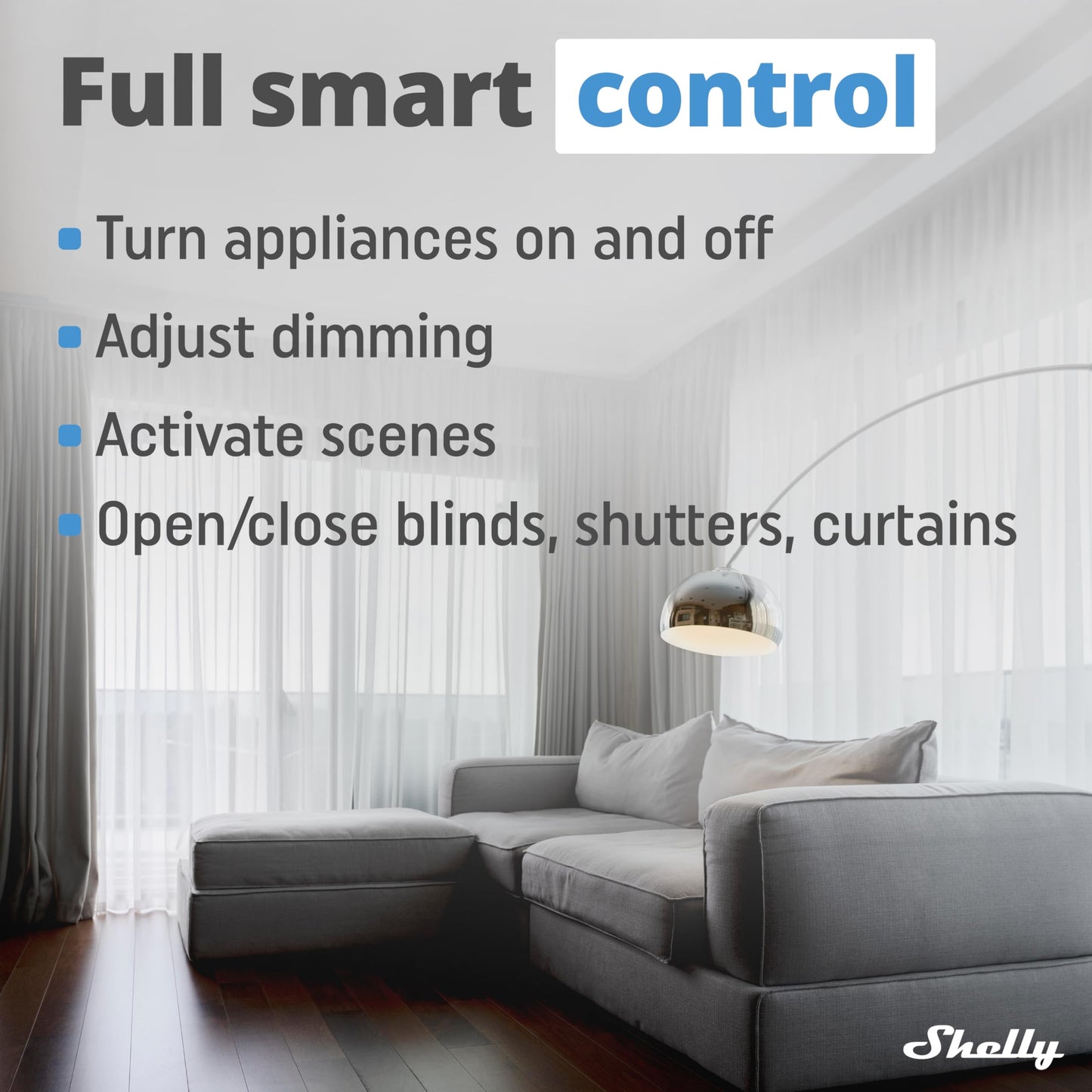shelly Adattatore per interruttore a parete Shelly Gira e Merten - Shelly Wall Switch Adapter Gira and Merten