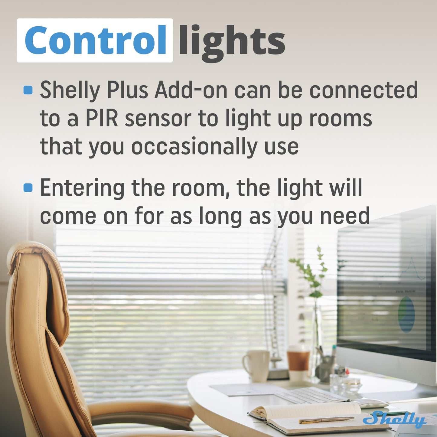 Shelly Plus Add-On | Wi-Fi e Bluetooth Add-On per dispositivi Shelly Plus | Interfaccia per sensori di temperatura e umidità | Domotica | Alexa e Google Home | iOS Android| Non è richiesto alcun hub