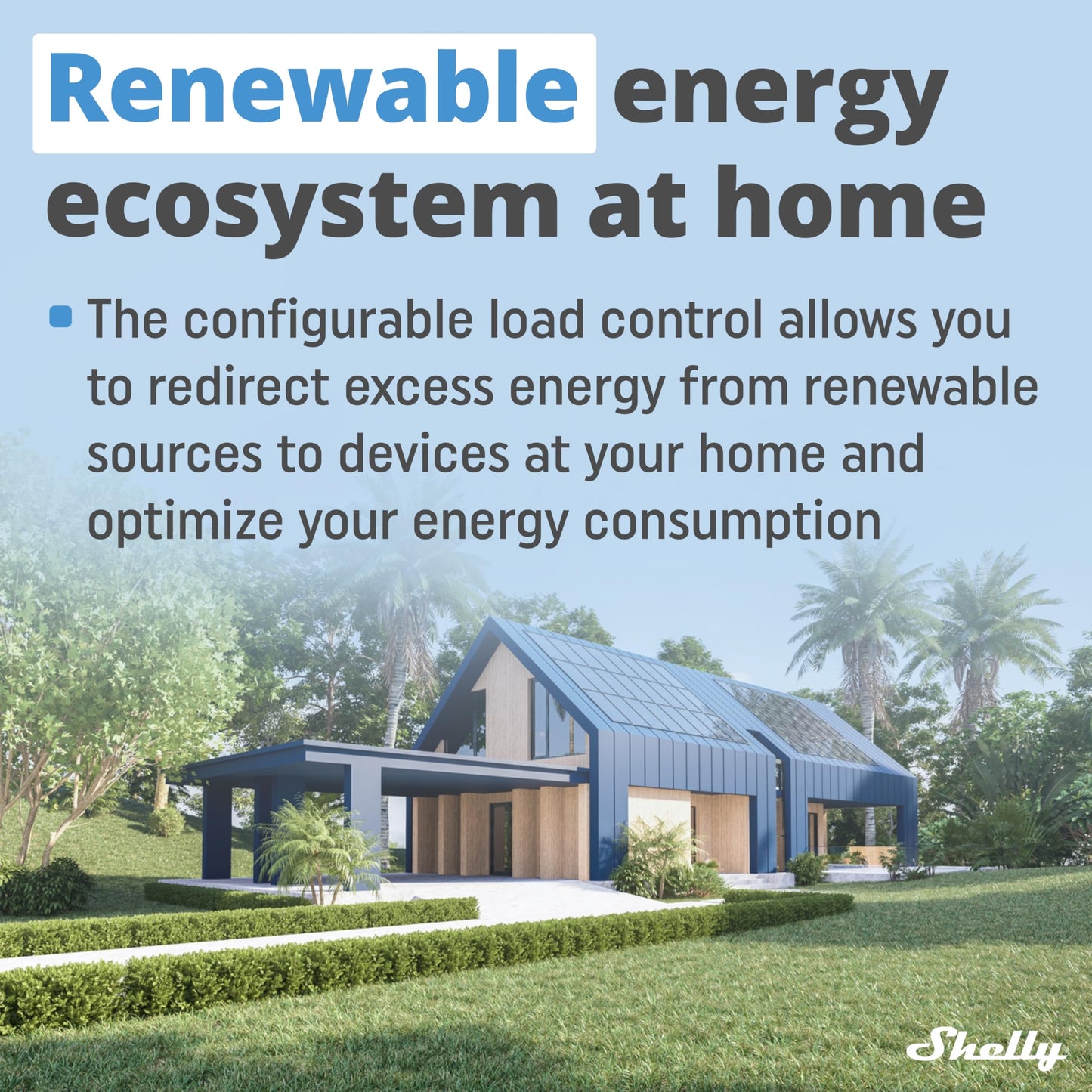 Shelly Pro EM 50A, Contatore di energia Wi-Fi e Bluetooth con comando a Contattori Con Misurazione Dei Consumi, Domotica, Compatibile Con Alexa e Google Home, Nessun Hub Richiest