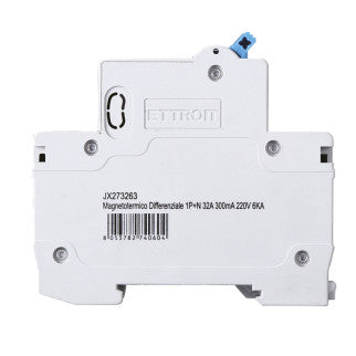 ET 633 - ETTROIT Magnetotermico Differenziale 1P+N 32A 300mA 220V-6KA - Mod. JX273263