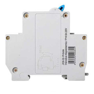 ETTROIT Interruttore Magnetotermico 1P+N 6A 220V 4.5KA - Mod. JX150640