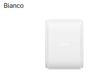 Ajax - Rilevatore di movimento a tenda wireless a doppia tecnologia da esterno e interno - DualCurtain Outdoor Jeweller