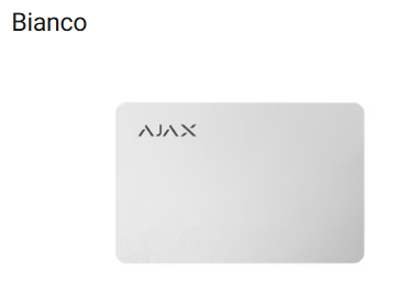 Ajax - Carta contactless per il controllo della sicurezza - Pass