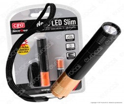 TC 073 - CFG EL039 Torcia LED Slim 0,5W in Alluminio