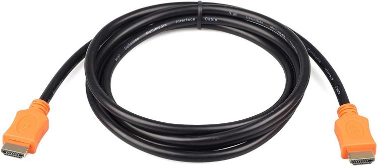 Techmade Cavo Hdmi High-Speed Con Ethernet 1.8 Metri Black 4K Bluray Ps4 Ps5