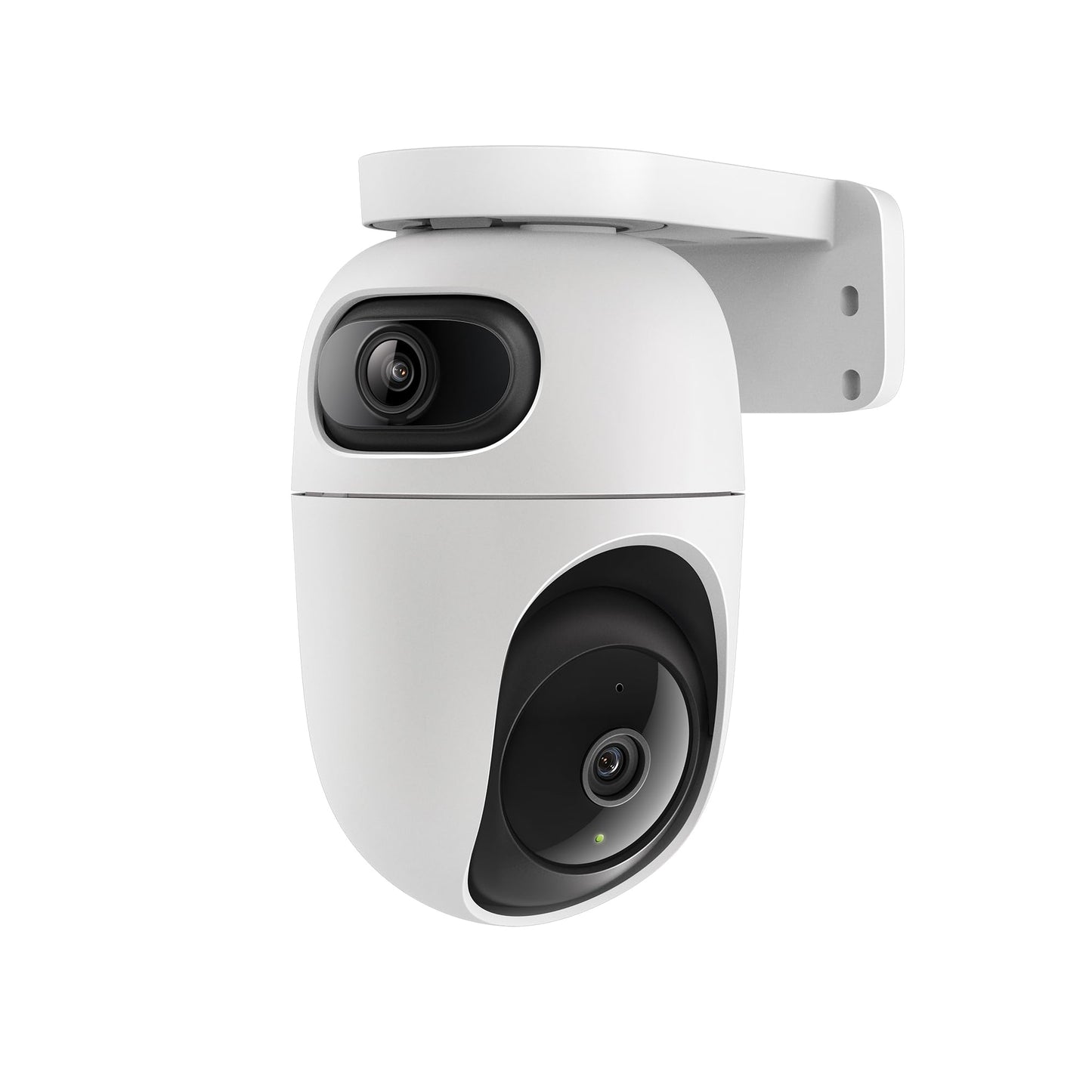 Tapo C245D Telecamera Wi-Fi Interno Doppio Obiettivo 2K+2K 4MP, 360° Visuale, Visione Notturna IR, ⚠️Non a batteria