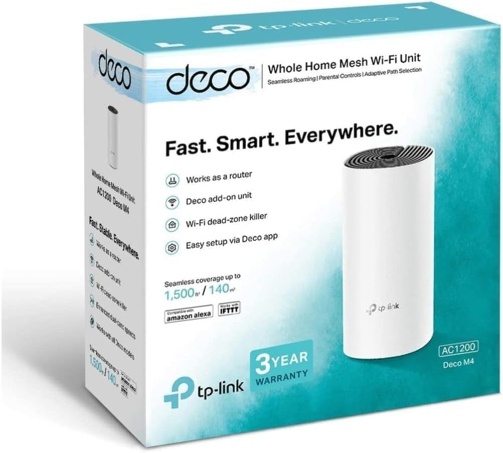 Deco M4 Sistema Mesh Wi-Fi AC1200Mbps, 1pz