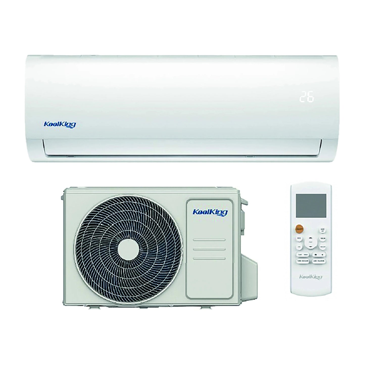 Climatizzatore condizionatore koolking mono 12000 btu wi-fi kk eer 2,9 cop 3,5 a++/a+