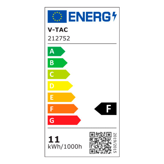 V-TAC SMART VT-5113 LAMPADINA LED WI-FI E27 11W BULB A60 GOCCIA RGB+W CHANGING COLOR CCT DIMMERABILE - SKU 212752 - Consegna in 1-5 giorni lavorativi