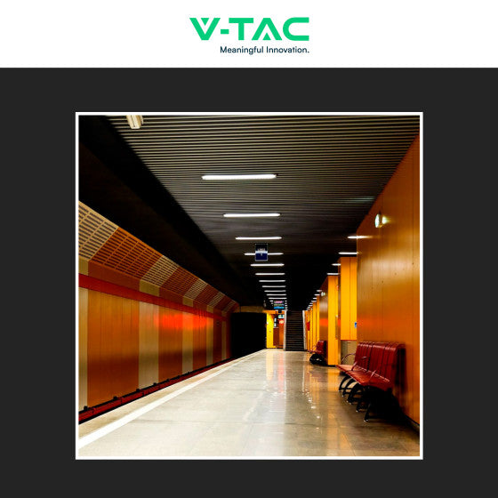 V-TAC VT-80150 TUBO LED 48W SMD LAMPADINA 150CM PLAFONIERA LINKABILE IP65 - SKU 23085 / 23086 - Consegna in 1-5 giorni lavorativi