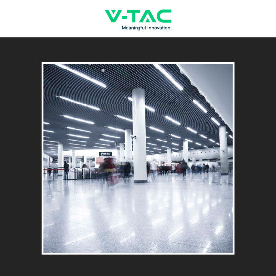 V-TAC VT-80150 TUBO LED 48W SMD LAMPADINA 150CM PLAFONIERA LINKABILE IP65 - SKU 23085 / 23086 - Consegna in 1-5 giorni lavorativi
