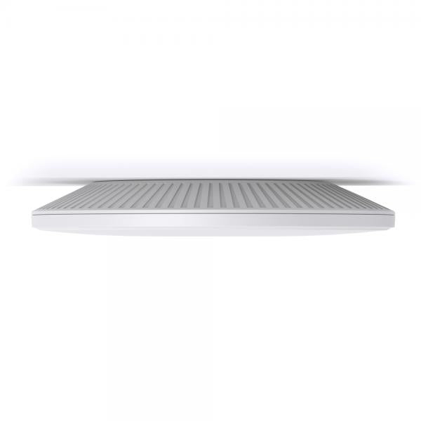 TP-Link - EAP673 - AX5400 Ceiling Mount Dual-Band Wi-Fi 6 Access Point, 1x 2.5 Gigabit RJ45 Port, 574Mbps at 2.4 GHz + 4804 Mbps at 5 GHz, 802.3at POE and DC (adapter not included) power supply, 6x I [EAP673]