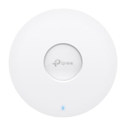 TP-Link - EAP673 - AX5400 Ceiling Mount Dual-Band Wi-Fi 6 Access Point, 1x 2.5 Gigabit RJ45 Port, 574Mbps at 2.4 GHz + 4804 Mbps at 5 GHz, 802.3at POE and DC (adapter not included) power supply, 6x I [EAP673]