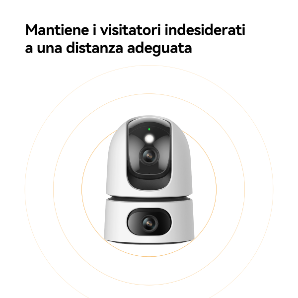 IMOU RANGER DUAL 10MP TELECAMERA INDOOR DOPPIA OTTICA MOTORIZZATA, AI IMOU SENSE, SIRENA E FARETTO [IPC-S2XP-10M0WED]