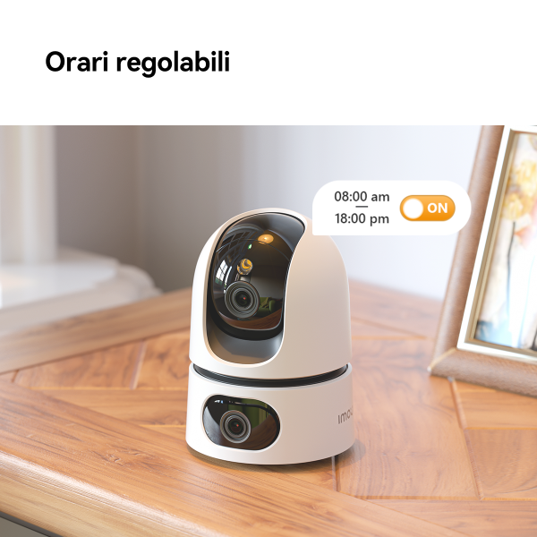 IMOU RANGER DUAL 10MP TELECAMERA INDOOR DOPPIA OTTICA MOTORIZZATA, AI IMOU SENSE, SIRENA E FARETTO [IPC-S2XP-10M0WED]
