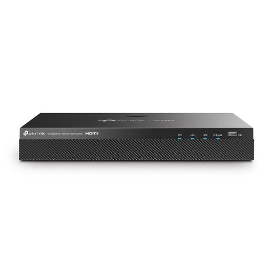 TP-Link - 16 Channel PoE+ Network Video Recorder Spec:4K HDMI Video Output & 16MP Decoding Capacity- 24/7 Continuous Recording- 16-Channel Real-Time Live View- 16-Channel Simultaneous Playback- H.265 [VIGINVR2016H-16MP]