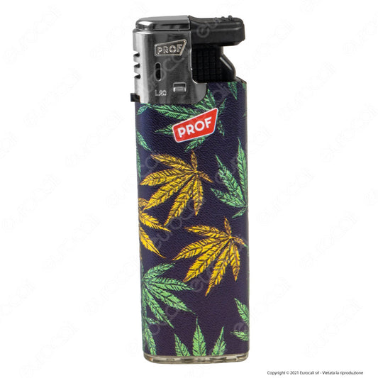 Accendini Turboflame Maxi Prof Fantasia Golden Leaves - Box da 50 Accendini