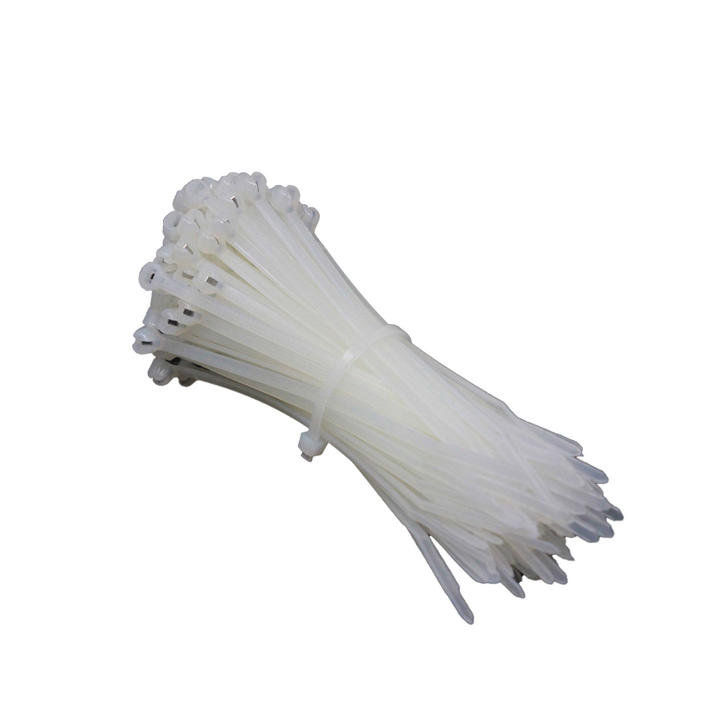 Fascette in nylon per cablaggio | linguetta in acciaio inox | 3x100mm | confezione da 100pz