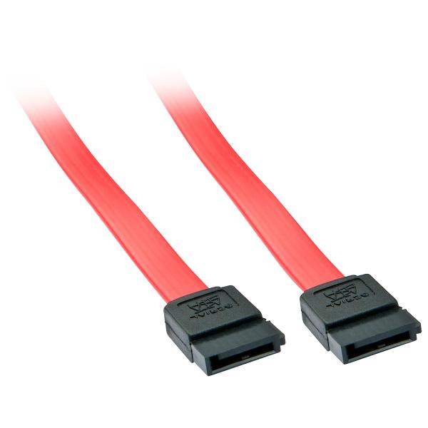 LINDY CAVO INTERNO SATA II ROSSO, 0,2M [33323]