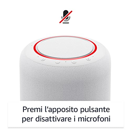 Echo Studio | Il nostro altoparlante Wi-Fi e Bluetooth con il migliore audio di sempre, con Dolby Atmos, audio spaziale, hub per Casa Intelligente e Alexa | Antracite