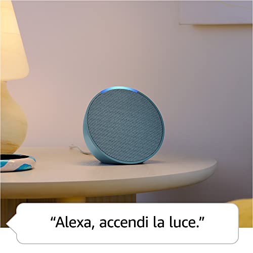 Echo Pop | Altoparlante Bluetooth intelligente con Alexa, compatto e dal suono potente | Antracite