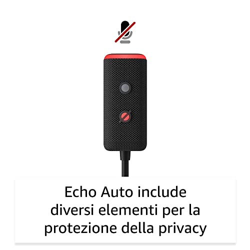 Echo Auto (2ª gen.) | Porta Alexa in auto con te