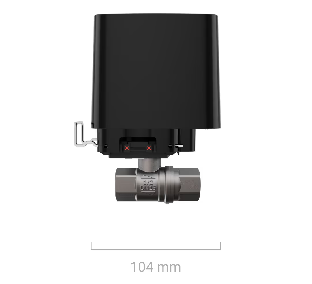 Ajax - WaterStop ½" (DN 15) Gioielliere - Valvola dell'acqua wireless con telecomando 52270.146.BL1/52271.146.WH1