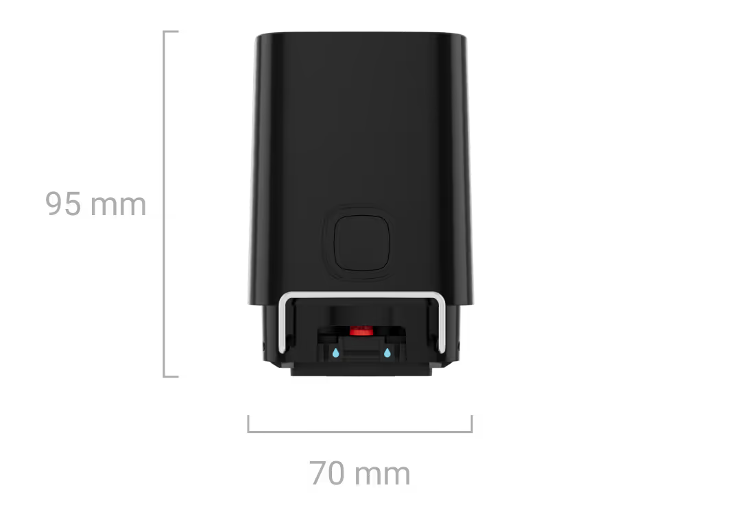 Ajax - WaterStop ½" (DN 15) Gioielliere - Valvola dell'acqua wireless con telecomando 52270.146.BL1/52271.146.WH1