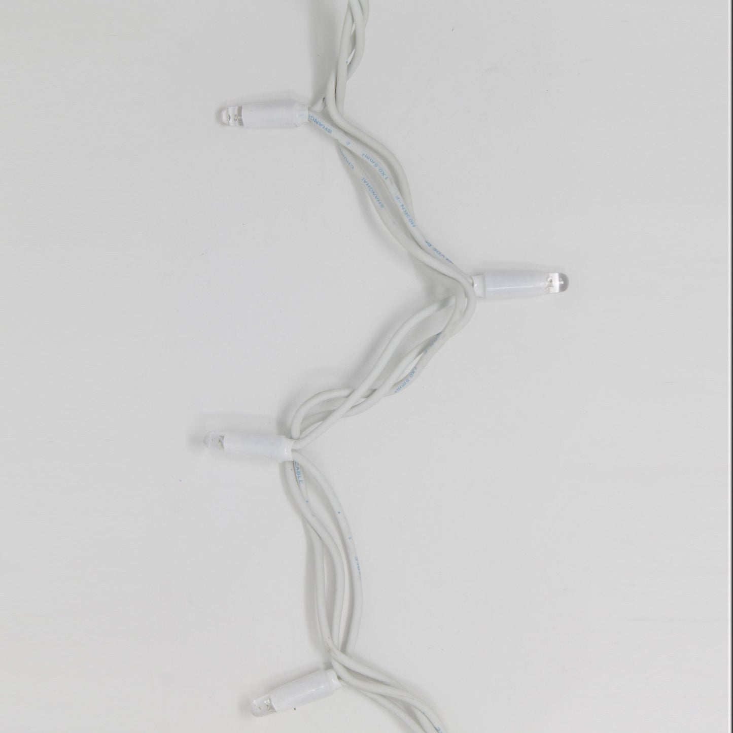 Stringa 30m 230V con flash | cavo bianco | catena 360 led (60 flash)