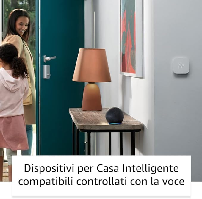 Echo Dot (5ª generazione, modello 2022) | Altoparlante intelligente Wi-Fi e Bluetooth, suono più potente e dinamico, con Alexa | Blu notte