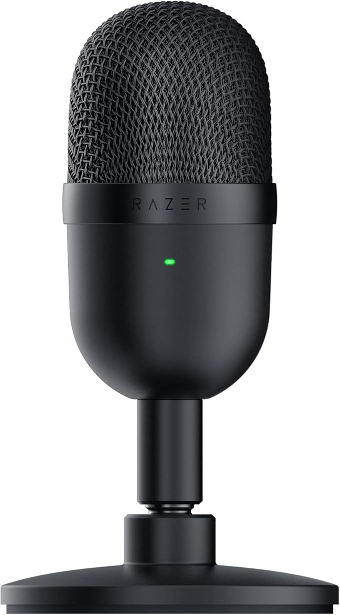 Razer Seiren Mini  USB Microfono a condensatore da Streaming Ultra-Compatto