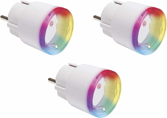 Shelly Presa Wi-Fi Plus Plug S, 12A, funzione di misurazione, 3 pezzi