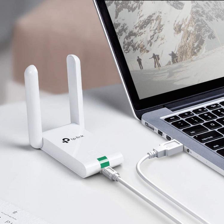 Tplink Scheda Di Rete Wifi Usb 300Mbps Tl-WN822N Wireless Antenne Fisse Usb 2.0