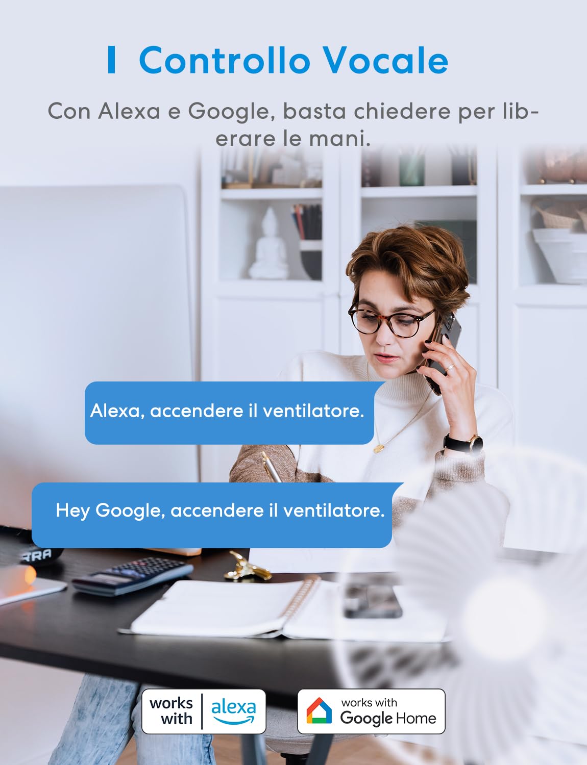 Meross Ciabatta WiFi Smart Alexa, 4000W Multipresa Controllo Intelligente con 4 Schuko 4 Porte USB, Riduzione Consumo Elettrica, Protezione da Sovraccarico Compatibile con Alexa, Google Home