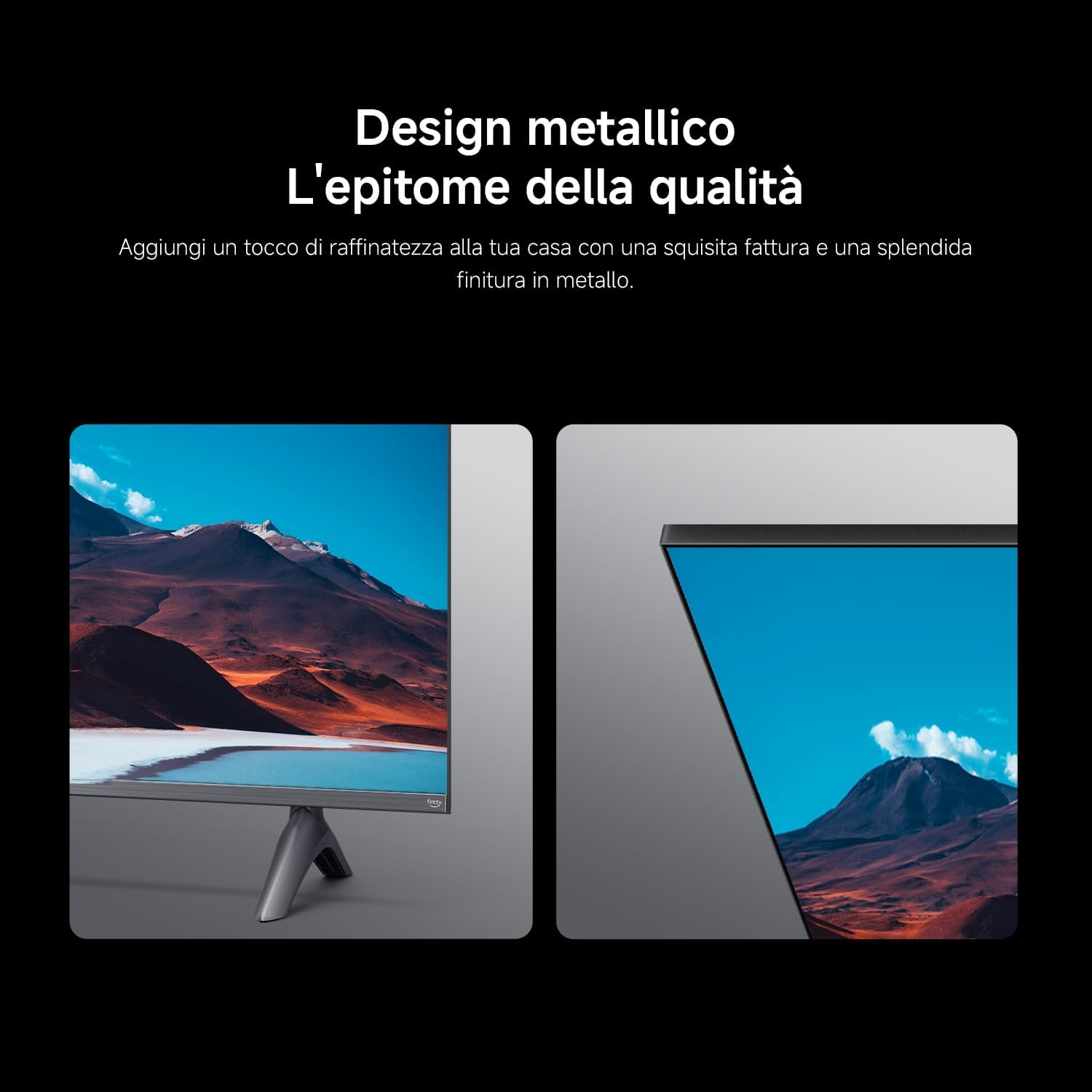 XIAOMI TV F 32, 32 pollici (81 cm), HD, Smart TV, Fire TV,Triple Tuner DVB-C/S/S2/T/T2, Dolby Audio, DTS Virtual:X, DTS-HD, Controllo Vocale Alexa, Compatibile con Apple AirPlay