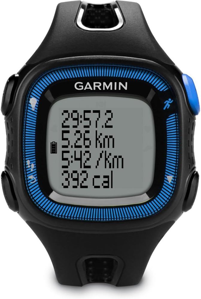 Garmin Forerunner 15  smartwatch HRM  GPS Running nero blu