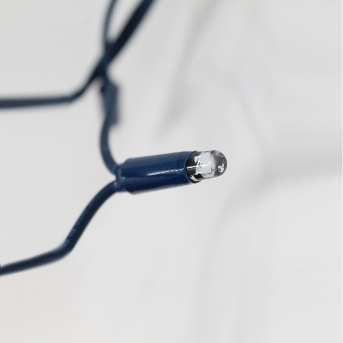 Stringa 5m 230V con flash | cavo blu | catena 60 led (10 flash)