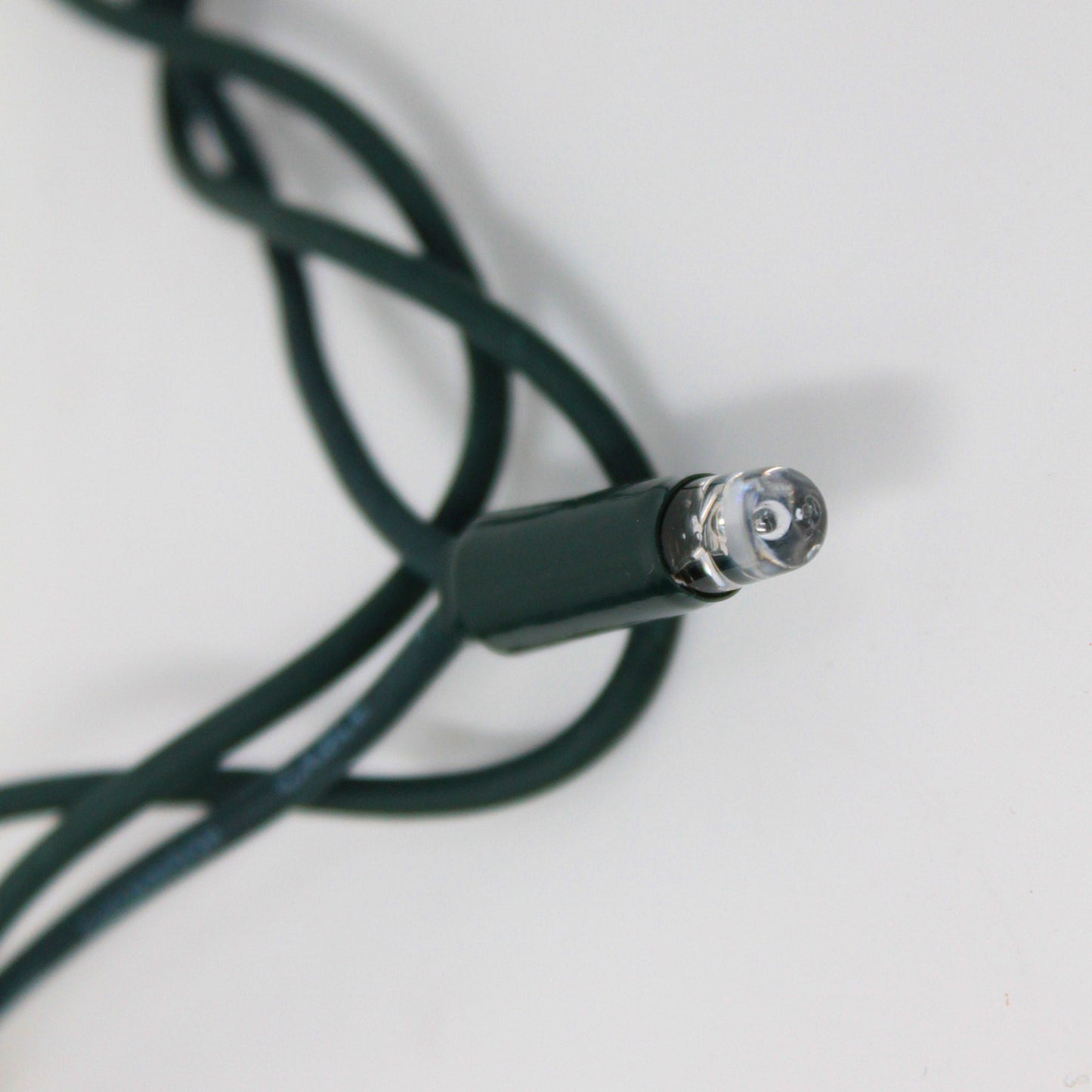 Stringa 5m 230V senza flash | cavo verde | catena 60 led